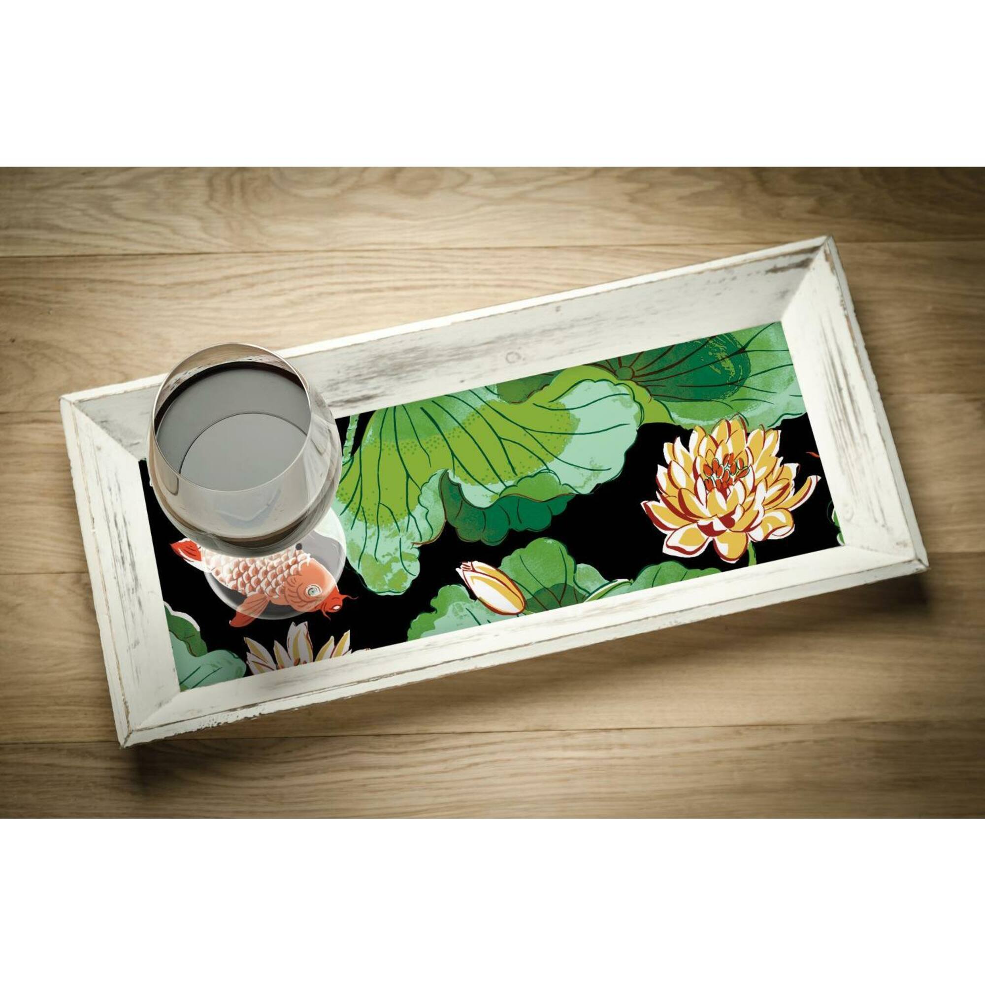 RoomMates Lotus Lake Peel & Stick Wallpaper